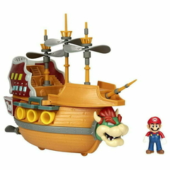 set de juego jakks pacific super mario y aeronave deluxe de bowser