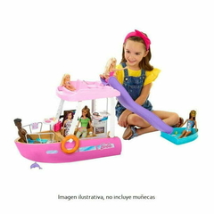set de juego barbie bote de los sueños - comprar en línea