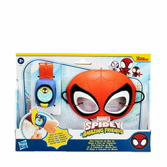 juguete marvel PSH set de comunicación y máscara spidey en internet