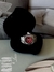 Anel Relógio Fundo Vermelho