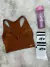 Top Cropped Canelado Colorido - comprar online