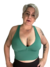 Top Cropped Canelado Colorido - comprar online