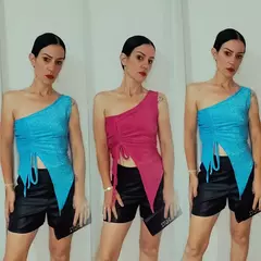 BLUSA LUXO ASSIMÉTRICA - loja online
