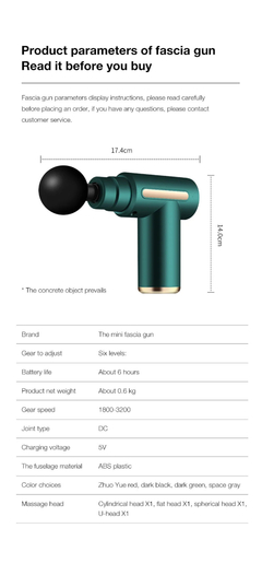 Pistola de masaje portátil LCD - comprar online