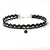 Choker Dupla Pingente Bolinha Preta