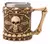 Caneca Caveira Medieval Ossos