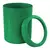 LIXEIRA PLASTICA COM ARO 12L VERDE 12UNIDADES MODELO CB38VD