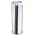 LIXEIRA EM ACO INOX 24 X 70 CM COM ARO PINTADO 30L BRANCO MODELO C30B