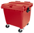 CONTENTOR MOVEL PARA LIXO 1000L VERMELHO MODELO C1000V