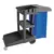 CARRINHO FUNCIONAL DE LIMPEZA AZUL (SACO) MODELO W2A