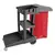 CARRINHO FUNCIONAL DE LIMPEZA VERMELHO (SACO) MODELO W2V