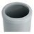 LIXEIRA PLASTICA COM ARO 12L CINZA CLARO 12UNIDADES MODELO CB38C - comprar online