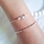 Pulseira coração com perólas - comprar online