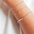 Pulseira elo quadrado na internet