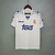 Camisa Real Madrid I 96/97 - Retrô Kelme Masculina - Branca com detalhes roxos