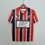 Camisa São Paulo II 91/92 - Retrô Penalty Masculina - Vermelha e preta