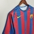 Camisa Barcelona I UEFA Champions League 2006 - Retrô Nike Masculina - Azul e Grená na internet