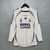 Camisa Real Madrid I 06/07 Manga Longa - Retrô Adidas Masculina - Branca