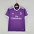 Camisa Real Madrid II 16/17 - Retrô Adidas Masculina - Roxa