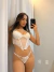 Conjunto Corset Eloá | BRANCO na internet