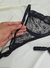 Conjunto De Lingerie Maya Em Tule E Renda Sem Bojo Com Aro De Sustentação - Preto - Hypnotic Moda Íntima