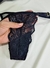 Imagem do Conjunto De Lingerie Maya Em Tule E Renda Sem Bojo Com Aro De Sustentação - Preto