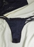 Conjunto De Lingerie Karina Com Bojo Em Renda Modelo Cropped E Calcinha Fio - Preto na internet
