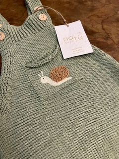 Jardineira Bolso & Caracol Natu - comprar online