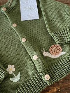 Casaquinho Flor & Caracol Folhar - comprar online