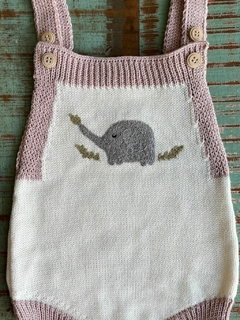 Romper Elefante Natural - comprar online
