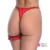 Calcinha Tanga Fio Dental Play em Renda e Perneira com Lacinho Patitex - comprar online