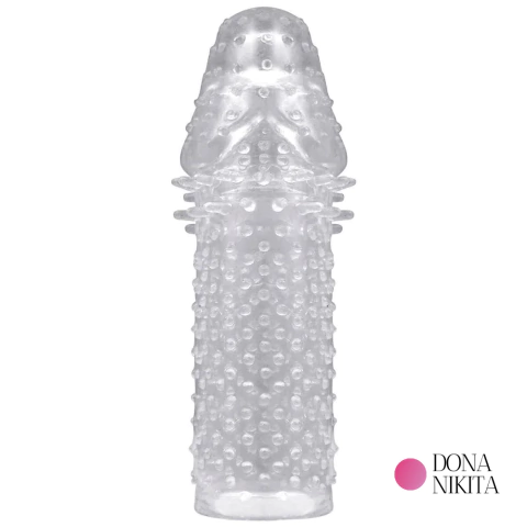 Capa Peniana Extensora com Estimulador INCOLOR - comprar online
