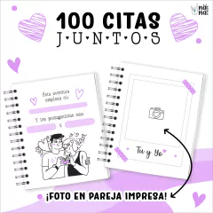 Libreta 100 Citas Juntos - comprar en línea