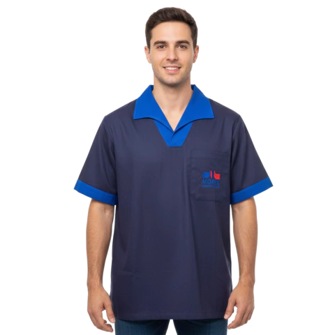 Uniforme Azul Personalizado