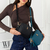 Bolsa Transversal Media Com Metal Resinado Wj - 46137 - loja online