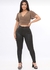 Conjunto Calça Legging Cirrê Com Cintura Alt - Energy  Fitness Performance