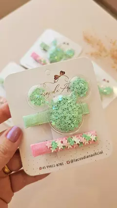 Par Hair Clips Minnie na internet