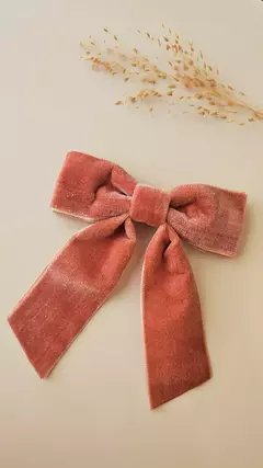 Laço Chanel Veludo - Laços di Ana