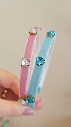 Tiara Pedraria Coração