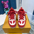 Louis Vuitton LV Skate Sneaker Red White - Stepping Cute