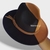 Fedora de dos colores