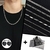 Corrente Masculina Aço Inox Cirúrgico 6 Modelos 60cm Prata Oferta Relâmpago