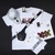 Kit Camisa Branca + Bone + ShoulderBag / Camiseta Masculina 100% Algodão / Boné Aba Reta Lost Monalisa Réveillon - comprar online