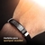 Pulseira masculina ajustavel Pai nosso Borracha resistente Preta PMPN9 - virtushop