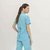 Ambo Jazmín Poly turquesa - comprar online