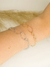 Pulseira Elos Ovais Grandes e Pequenos