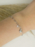 Pulseira Elos De Coração e Pingo De Luz - loja online