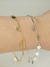 Pulseira Corações Chapados - loja online