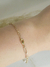 Pulseira cartie grossa com perola barroca - loja online