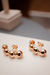 Brinco Earhook de Esferas com Detalhes Cravejados - comprar online